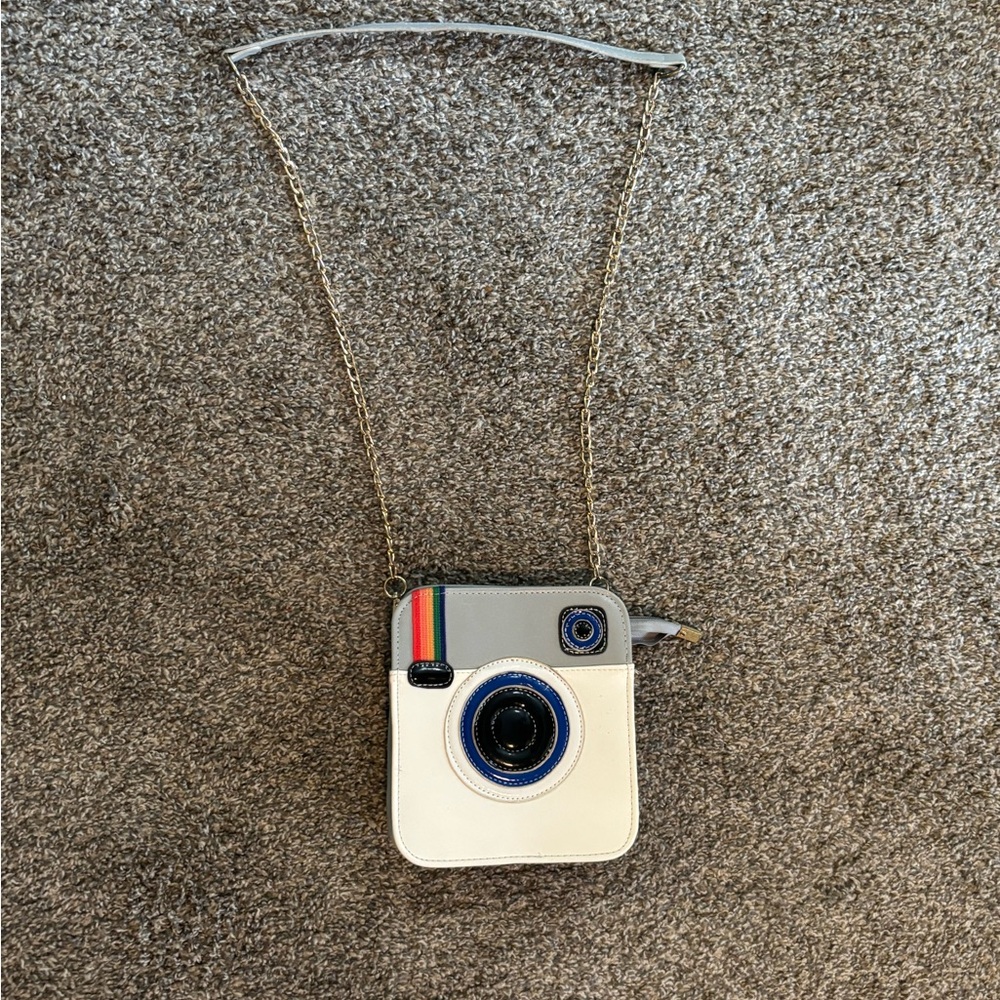 Vintage Y2K Camera-Shaped Crossbody Bag